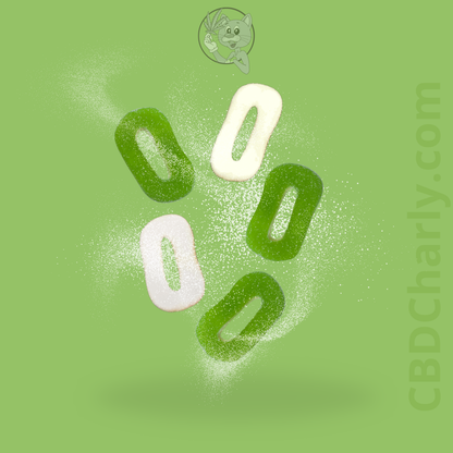 "Green Pebbles" - Duft-Apfelringe