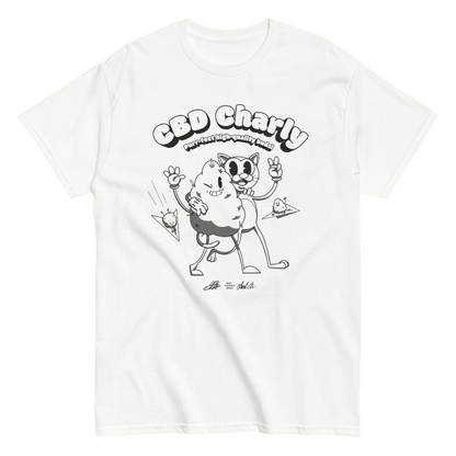 Unisex T-Shirt - CBD Charly Artwork - weiß